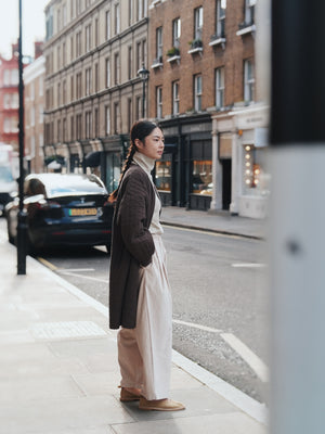 Wide Pants / V-WD16 / IVORY (Pre order item - ready to ship in 1-2 weeks)