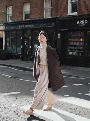 Wide Pants / V-WD16 / IVORY (Pre order item - ready to ship in 1-2 weeks)
