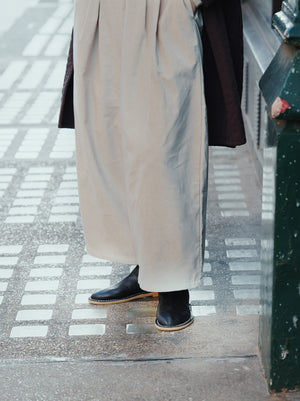 Wide Pants / V-WD16 / IVORY (Pre order item - ready to ship in 1-2 weeks)