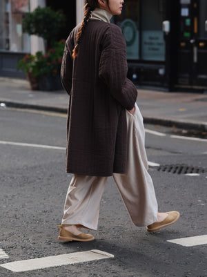 Wide Pants / V-WD16 / IVORY (Pre order item - ready to ship in 1-2 weeks)