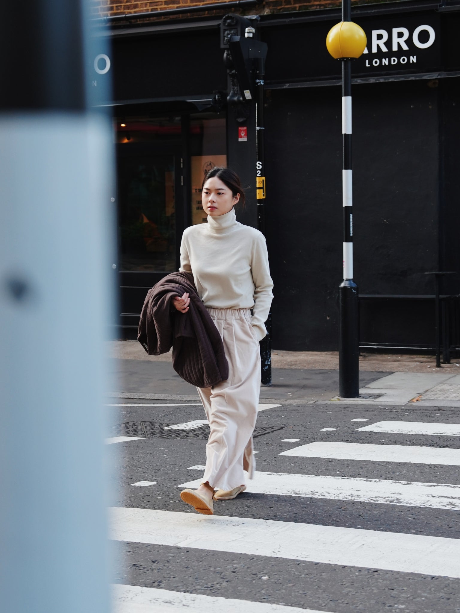 Organic Cotton Turtle Neck Top / OR-TN (Pre order item - ready to ship in 1-2 weeks)