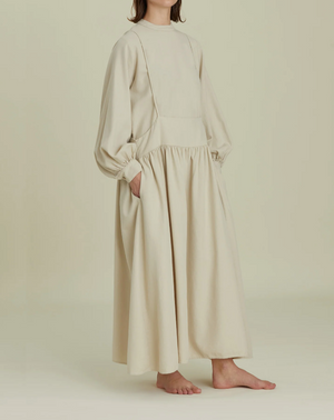 PUFF SLEEVE BLOUES / T-PSB06 / IVORY (Pre order item - ready to ship in 1-2 weeks)