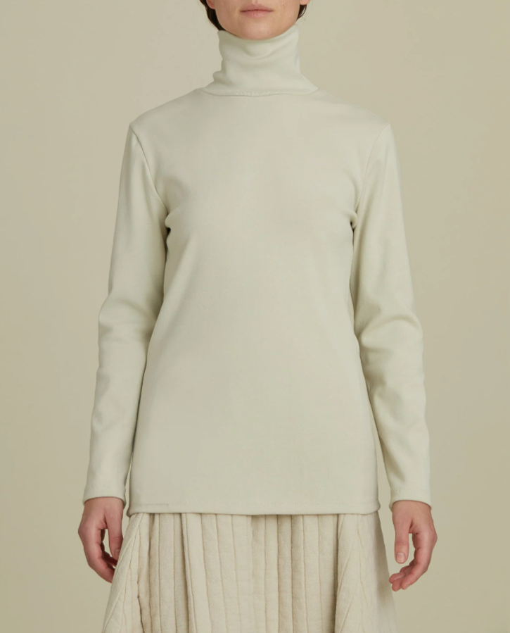 Organic Cotton Turtle Neck Top / OR-TN (Pre order item - ready to ship in 1-2 weeks)