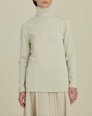 Organic Cotton Turtle Neck Top / OR-TN (Pre order item - ready to ship in 1-2 weeks)