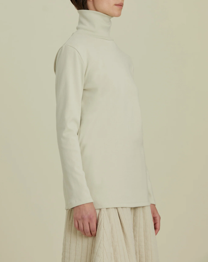 Organic Cotton Turtle Neck Top / OR-TN (Pre order item - ready to ship in 1-2 weeks)