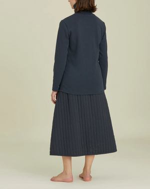 Quilted Skirt / CQ-APS01 / DARK NAVY (Pre order item - ready to ship in 1-2 weeks)