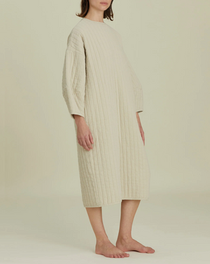 Quilted Dress / CQ-PD20 / IVORY (Pre order item - ready to ship in 1-2 weeks)