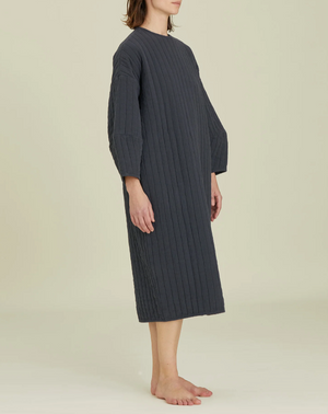 Quilted Dress / CQ-PD20 / DARK NAVY (Pre order item - ready to ship in 1-2 weeks)