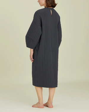 Quilted Dress / CQ-PD20 / DARK NAVY (Pre order item - ready to ship in 1-2 weeks)