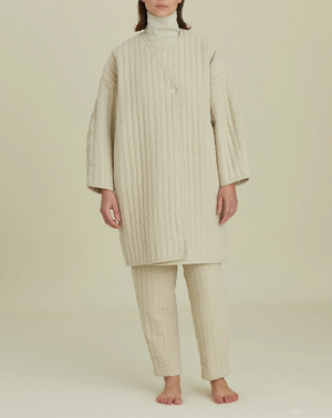 Quilted Jacket / CQ-PJT21 / IVORY (Pre order item - ready to ship in 1-2 weeks)