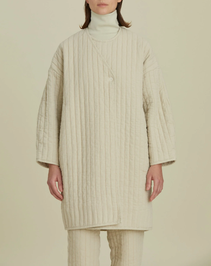 Quilted Jacket / CQ-PJT21 / IVORY (Pre order item - ready to ship in 1-2 weeks)