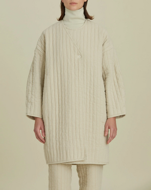 Quilted Jacket / CQ-PJT21 / IVORY (Pre order item - ready to ship in 1-2 weeks)