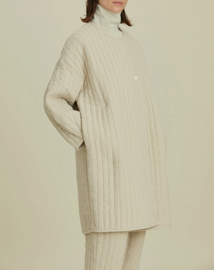 Quilted Jacket / CQ-PJT21 / IVORY (Pre order item - ready to ship in 1-2 weeks)