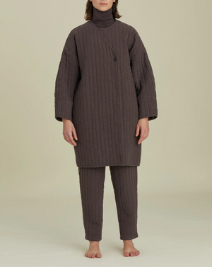 Quilted Jacket / CQ-PJT21 / PLUM (Pre order item - ready to ship in 1-2 weeks)