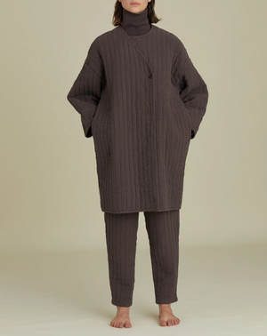 Quilted Jacket / CQ-PJT21 / PLUM (Pre order item - ready to ship in 1-2 weeks)