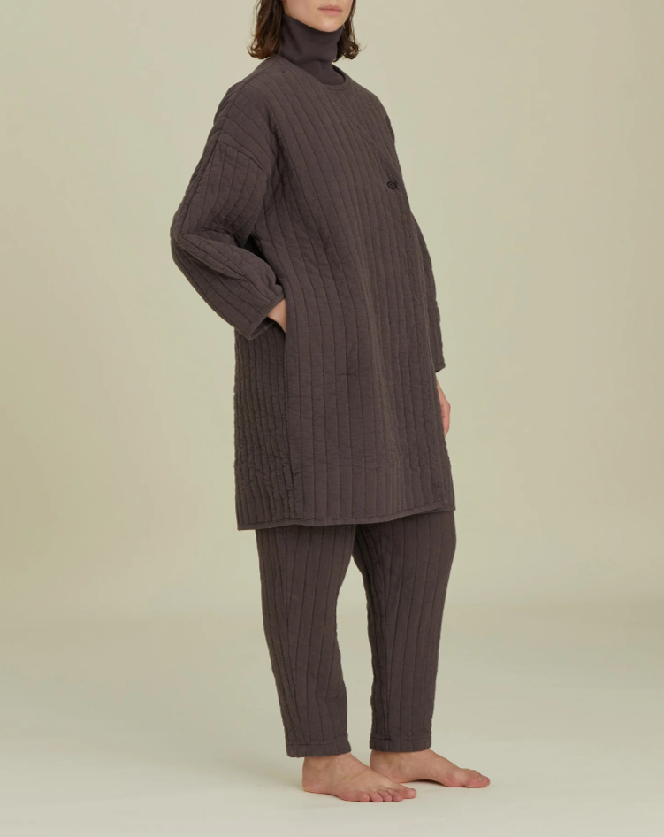 Quilted Jacket / CQ-PJT21 / PLUM (Pre order item - ready to ship in 1-2 weeks)