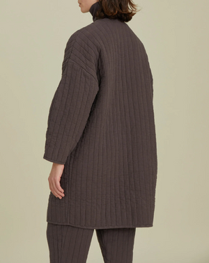 Quilted Jacket / CQ-PJT21 / PLUM (Pre order item - ready to ship in 1-2 weeks)