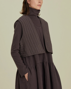 Organic Cotton Turtle Neck Top / OR-TNT22 / PLUM (Pre order item - ready to ship in 1-2 weeks)