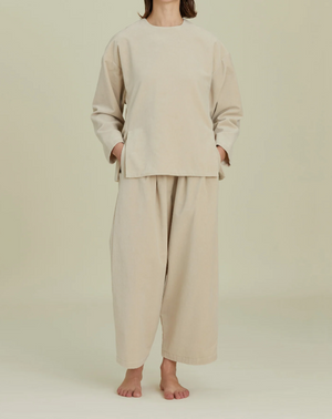 Wide Pants / V-WD16 / IVORY (Pre order item - ready to ship in 1-2 weeks)