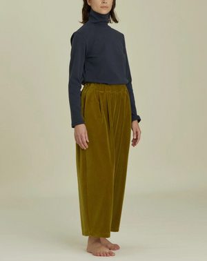 Organic Cotton Turtle Neck Top / OR-TNT22 / DARK NAVY (Pre order item - ready to ship in 1-2 weeks)