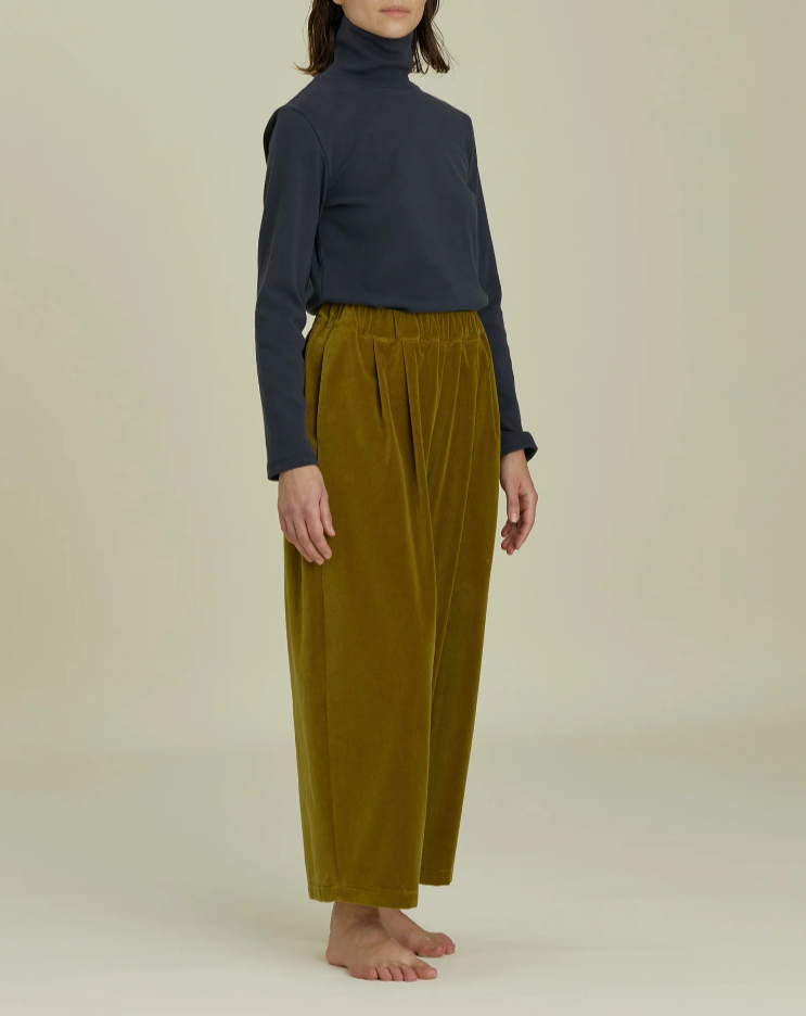 Wide Pants / V-WD16 / OLIVE (Pre order item - ready to ship in 1-2 weeks)