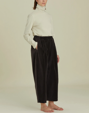 Wide Pants / V-WD16 / SUMI BLACK (Pre order item - ready to ship in 1-2 weeks)
