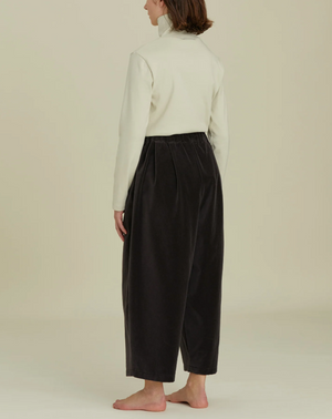 Wide Pants / V-WD16 / SUMI BLACK (Pre order item - ready to ship in 1-2 weeks)