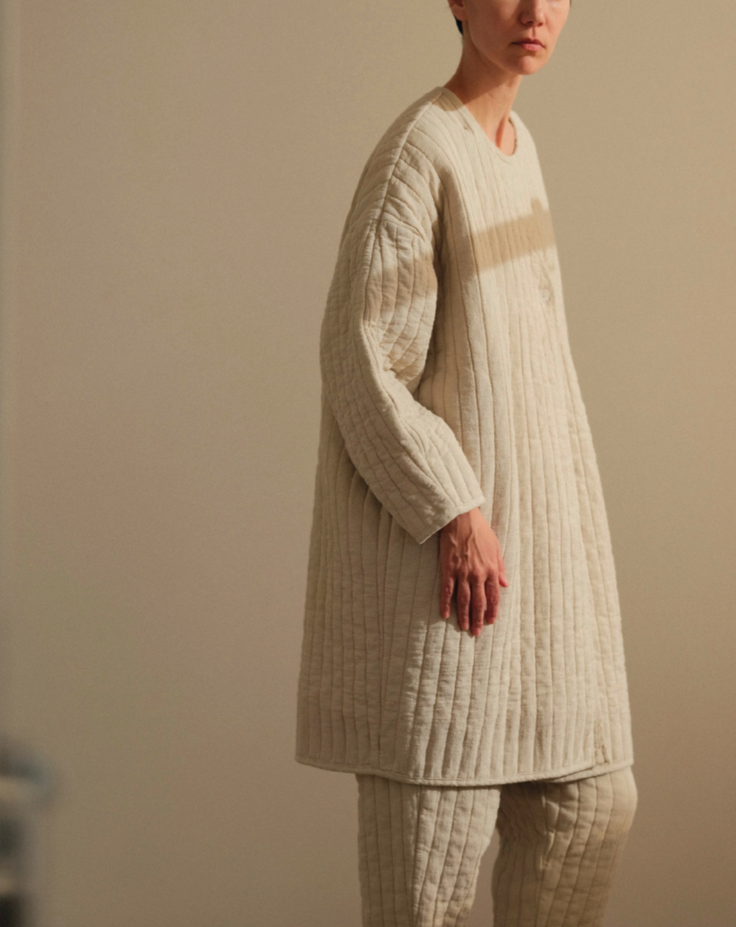 Quilted Jacket / CQ-PJT21 / IVORY (Pre order item - ready to ship in 1-2 weeks)
