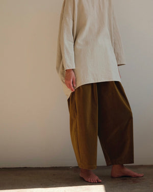 Wide Pants / V-WD16 / OLIVE (Pre order item - ready to ship in 1-2 weeks)
