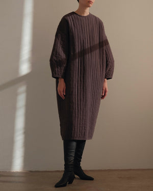 Quilted Dress / CQ-PD20 / IVORY (Pre order item - ready to ship in 1-2 weeks)