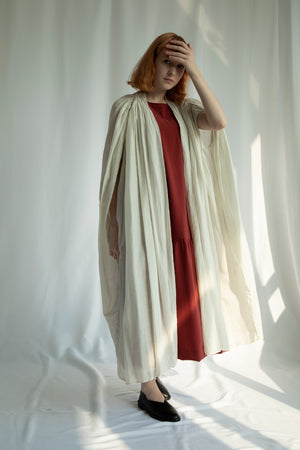 Beautiful mythic ceremony silk cotton robe
