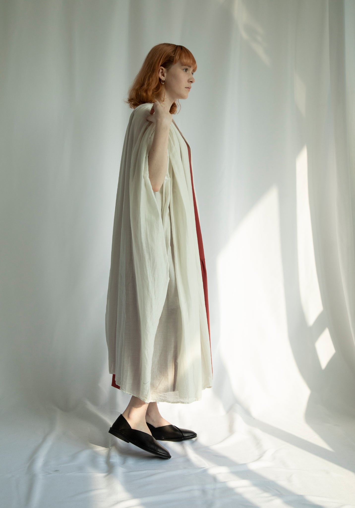 Beautiful mythic ceremony silk cotton robe