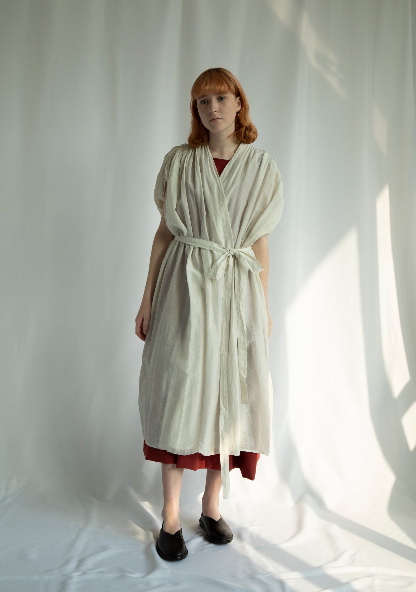 Beautiful mythic ceremony silk cotton robe