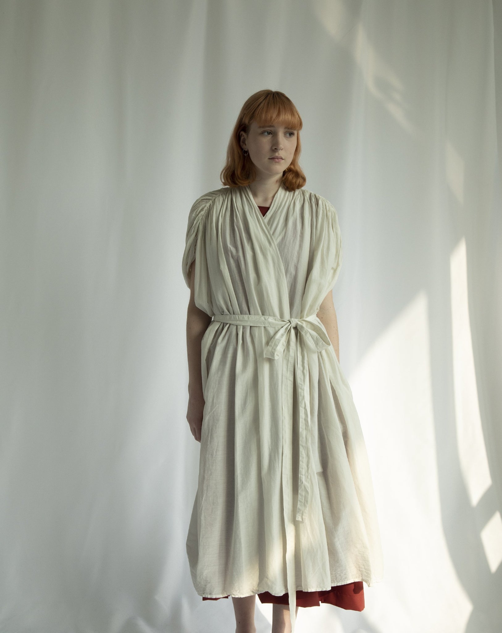 Beautiful mythic ceremony silk cotton robe