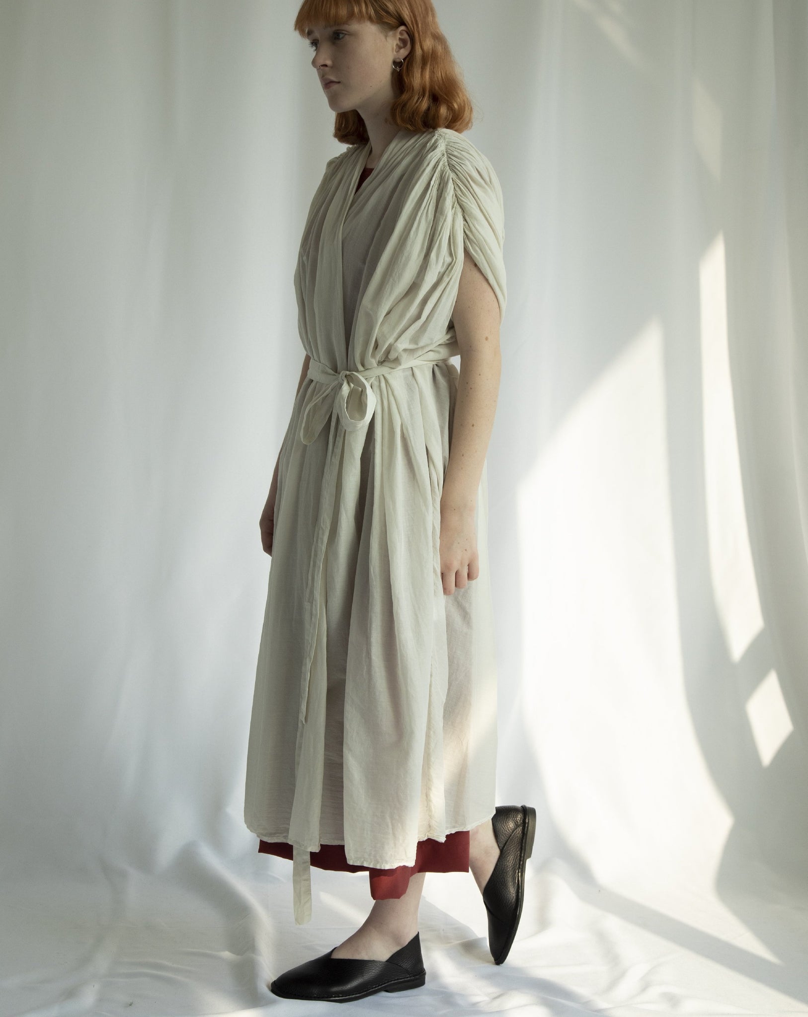 Beautiful mythic ceremony silk cotton robe