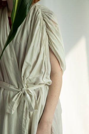 Beautiful mythic ceremony silk cotton robe