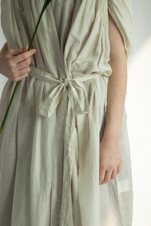 Beautiful mythic ceremony silk cotton robe