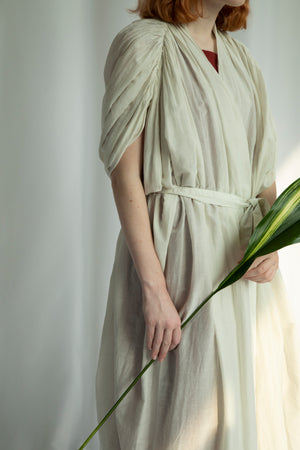 Beautiful mythic ceremony silk cotton robe
