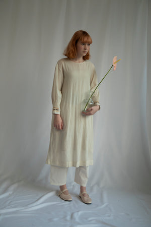 Furlane Shoes- Ivory Satin