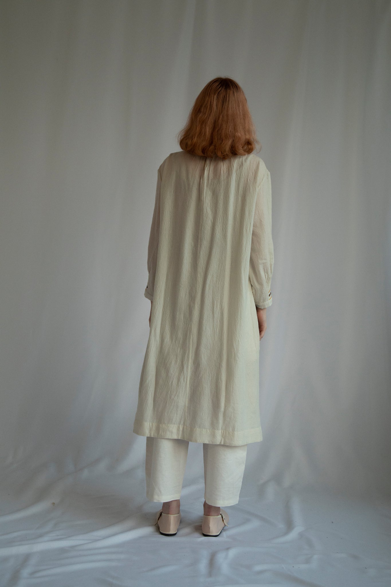 Furlane Shoes- Ivory Satin