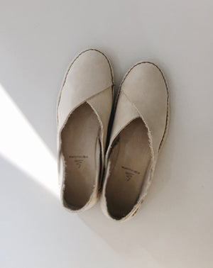 Patti Leather Shoes - White