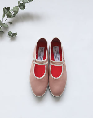 Furlane Shoes - Nude Satin - PASJR008