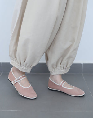 Furlane Shoes - Nude Satin - PASJR008