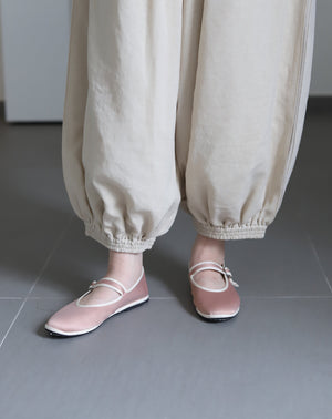 Furlane Shoes - Nude Satin - PASJR008