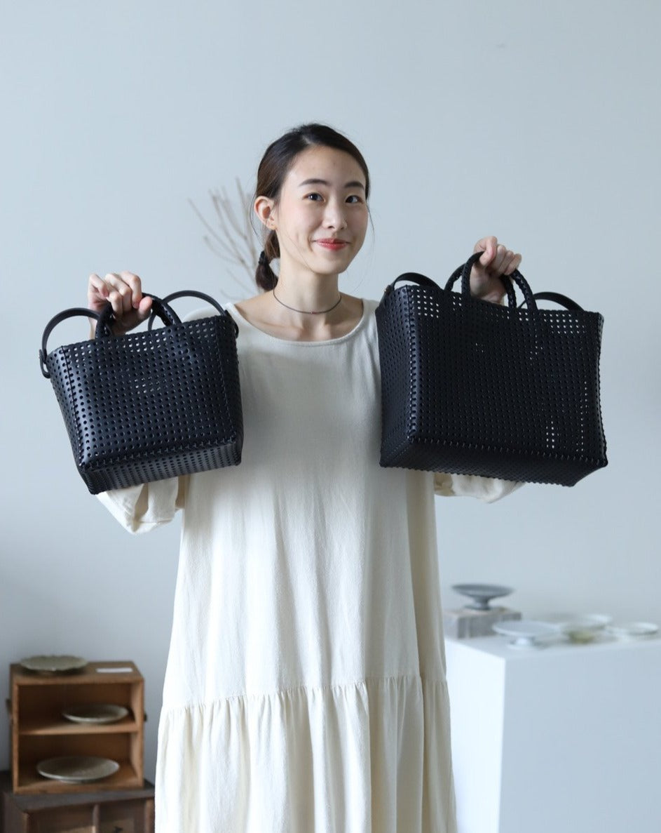 Kago Tote Bag S - Black - BAG-K02