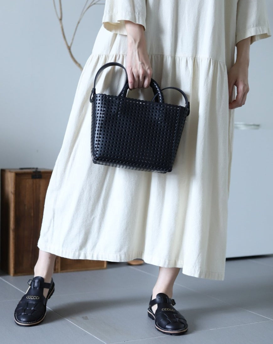 Kago Tote Bag S - Black - BAG-K02