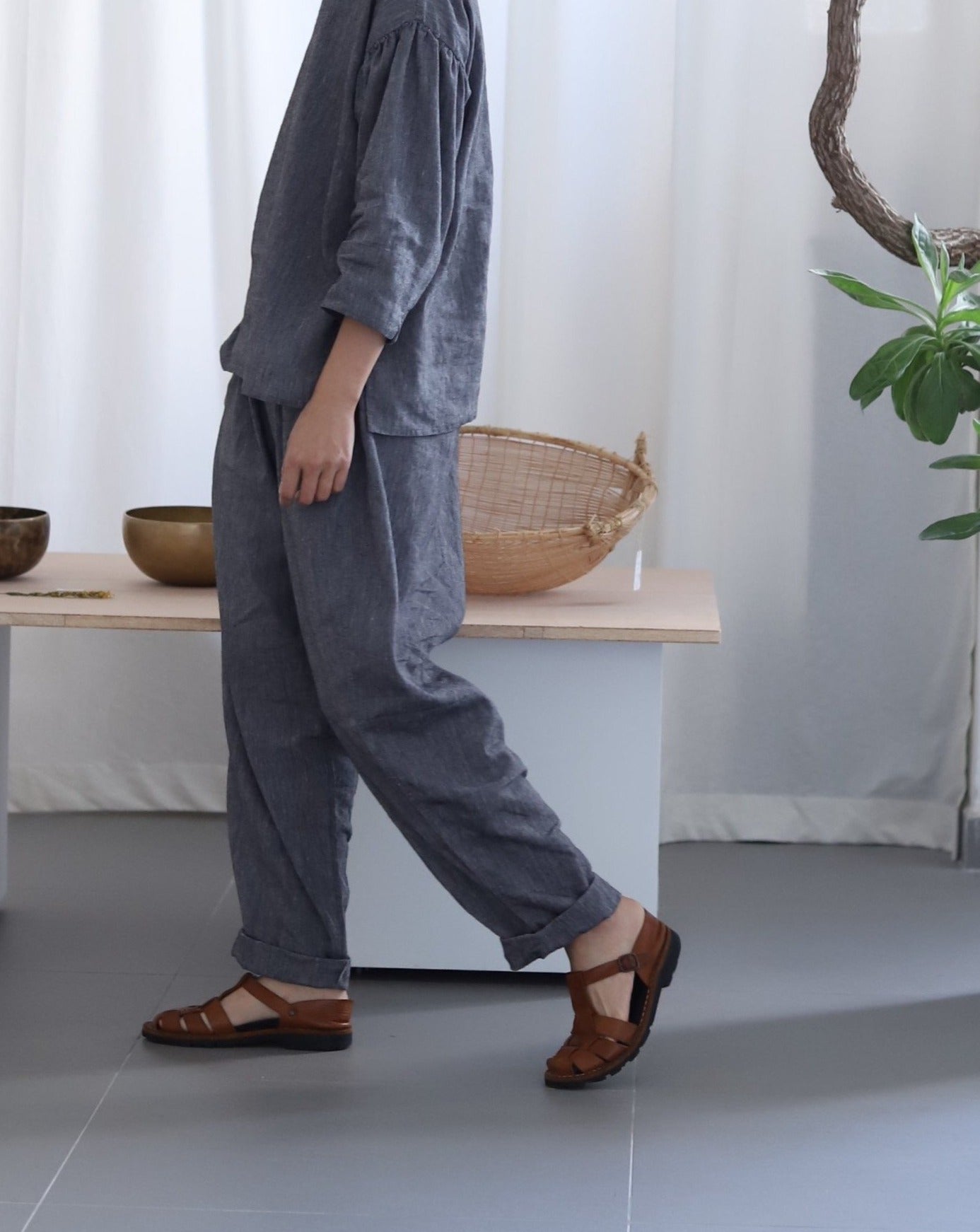Light Comfort Pants - Ink