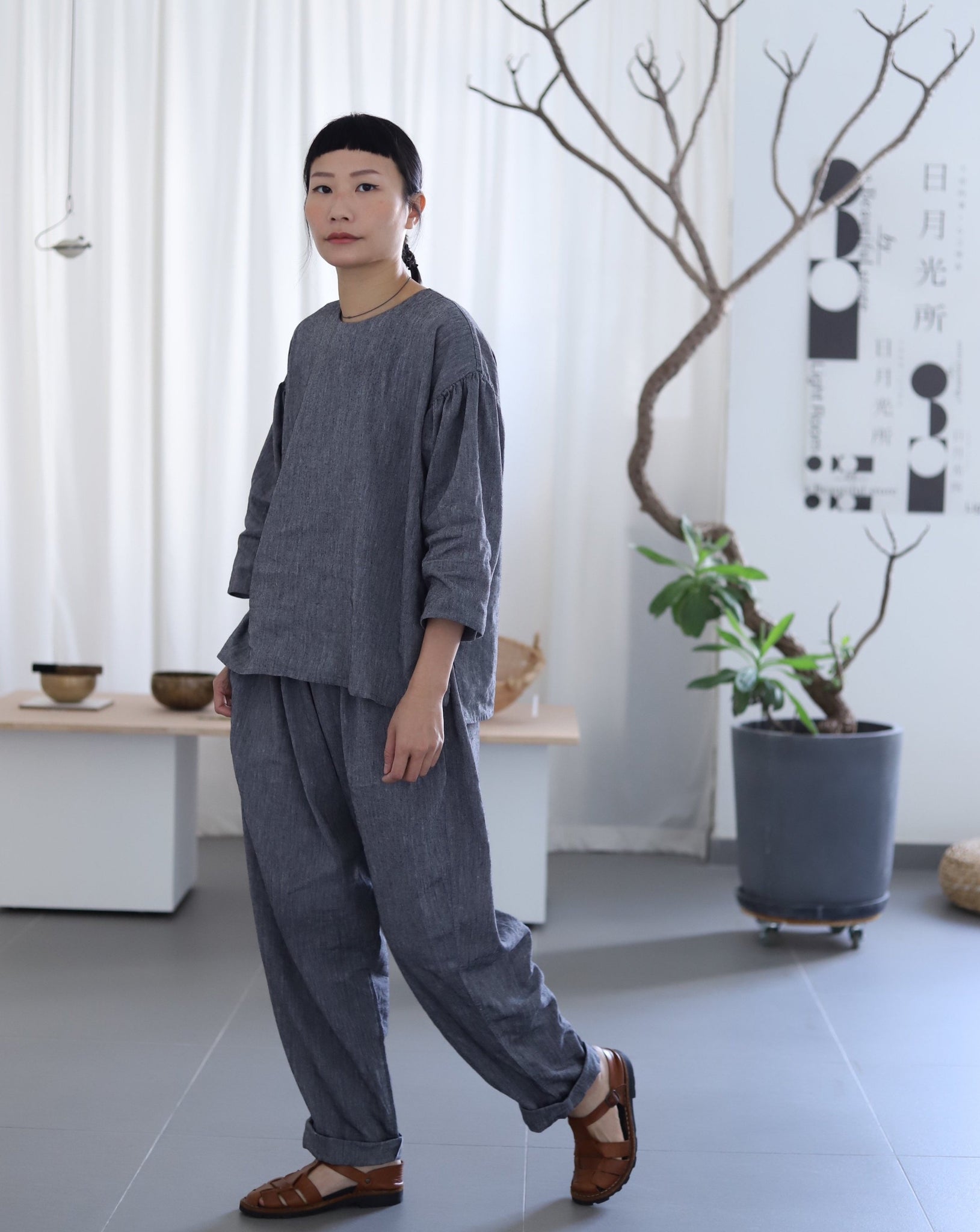Light Comfort Pants - Ink