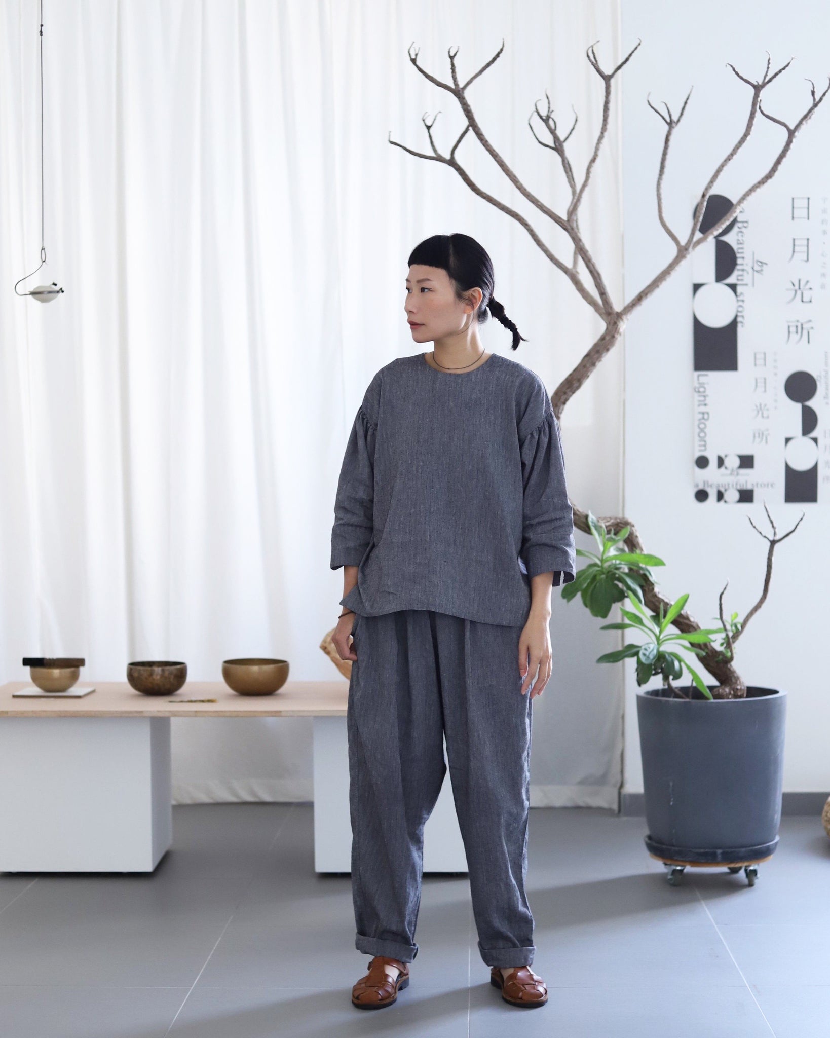 Light Comfort Pants - Ink