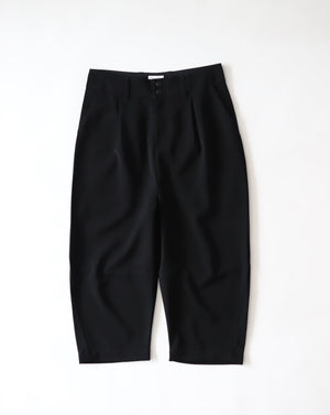 Light Cropped Pants - Black